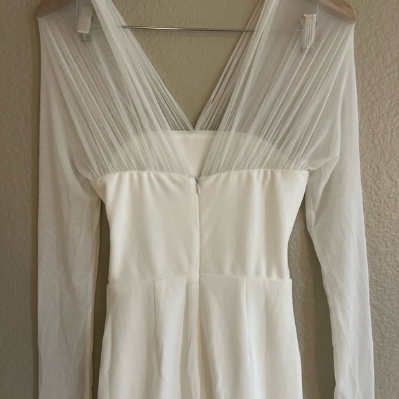 Forever Remarkable White Bustier Off-the-Shoulder Maxi Dress - Picture 6 of 8